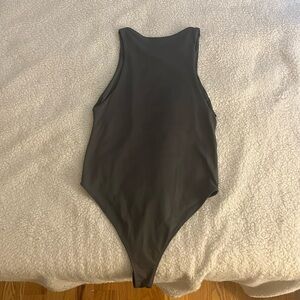 zara grey bodysuit